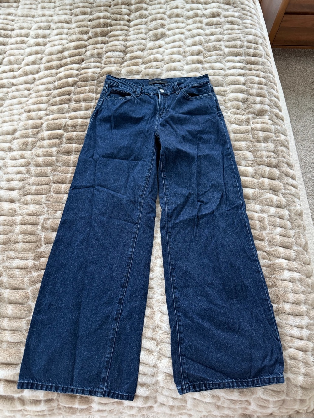Joe's Jeans Wide-Leg Jeans in Dark Indigo